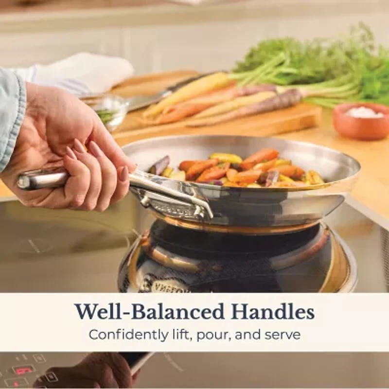 Anolon Nouvelle Stainless Steel 10-pc. Cookware Set