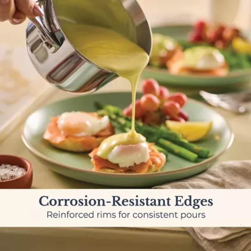 Anolon Nouvelle Stainless Steel 10-pc. Cookware Set