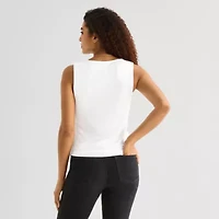 a.n.a Womens Cowl Neck Sleeveless Tank Top