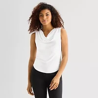 a.n.a Womens Cowl Neck Sleeveless Tank Top