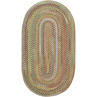 Capel American Traditions Braided Wool Indoor Oval Area Rug
