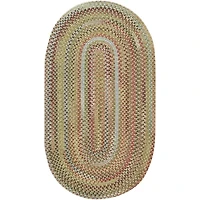 Capel American Traditions Braided Wool Indoor Oval Area Rug