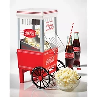 Nostalgia Coca-Cola 12-Cup Hot Air Popcorn Maker