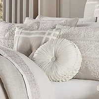 Queen Street Leanna Tufted Round Throw Pillow