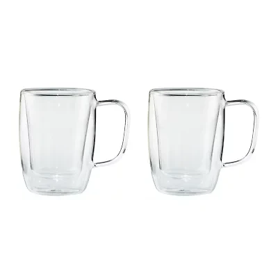 Henckels Double Wall Espresso Glass 2-pc. Mug