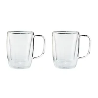 Henckels Double Wall Espresso Glass 2-pc. Mug