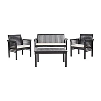 Carson Patio Collection 4-pc. Conversation Set Weather Resistant
