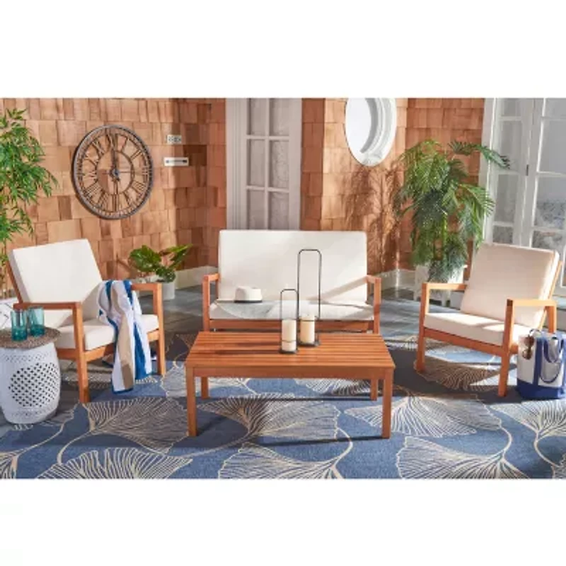 Safavieh Larence Patio Collection 4-pc. Conversation Set