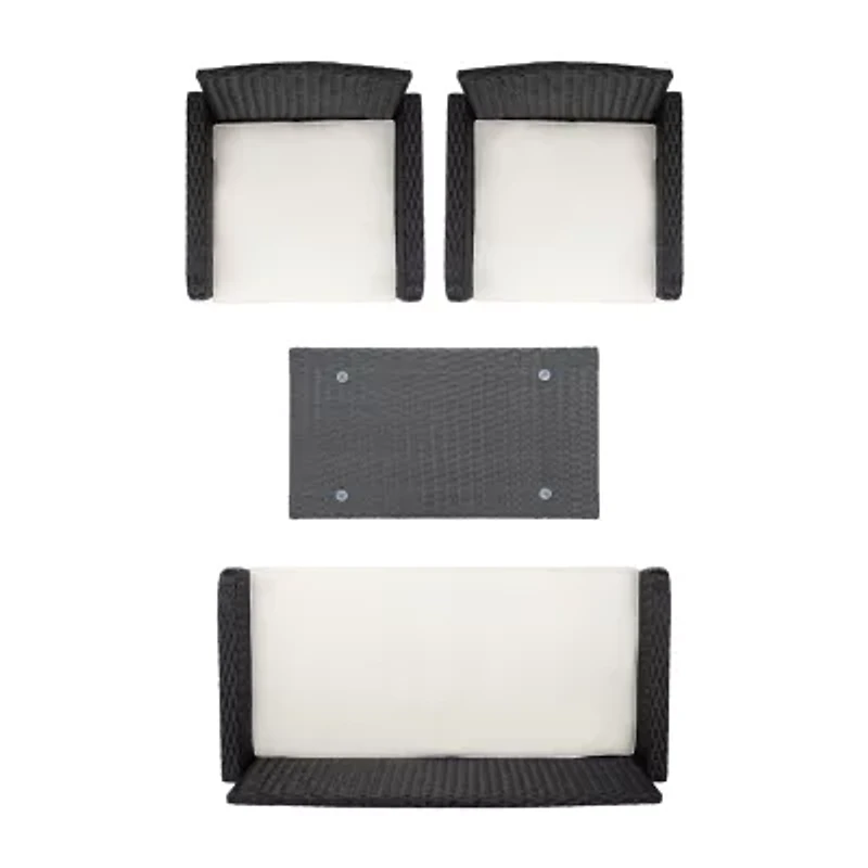 Aboka Patio 4-pc. Conversation Set
