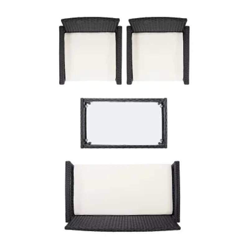 Bassey Patio 4-pc. Conversation Set