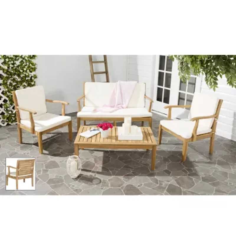 Fresno Patio Collection 4-pc. Conversation Set Weather Resistant
