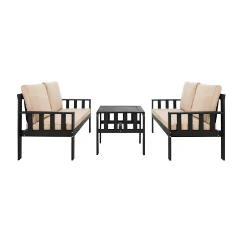 Lardner Patio Collection 3-pc. Conversation Set