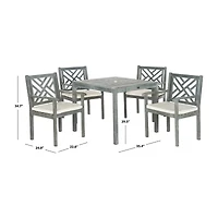 Bradbury Collection 5-pc. Patio Dining Set