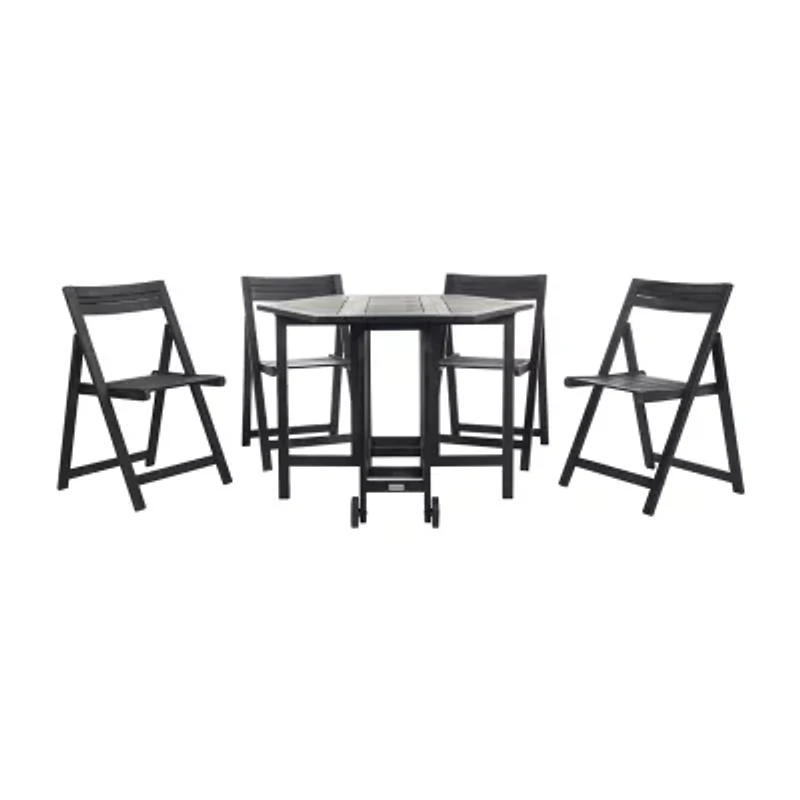 Kerman Patio Collection 5-pc. Weather Resistant Hexagon Dining Set