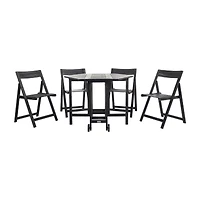 Kerman Patio Collection 5-pc. Weather Resistant Hexagon Dining Set
