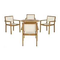 Chante Patio Collection 5-pc. Weather Resistant Round Dining Set