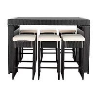 Horus Patio Collection 7-pc. Weather Resistant Rectangular Dining Set