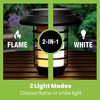 Bell + Howell Solar Powered Pathway and Garden Lights with 2 Lighting Modes - Set of 2