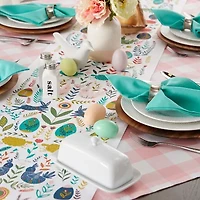 Design Imports Easter Folk Garden Runner