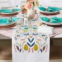 Design Imports Easter Folk Garden Runner