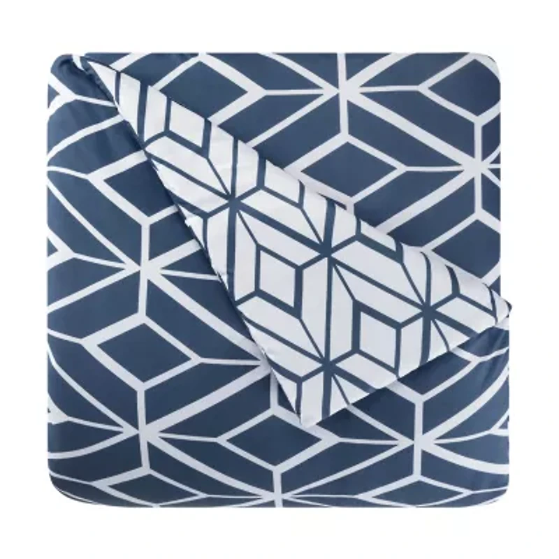 Home Expressions Ayden Geometric Reversible Complete Bedding Set with Sheets