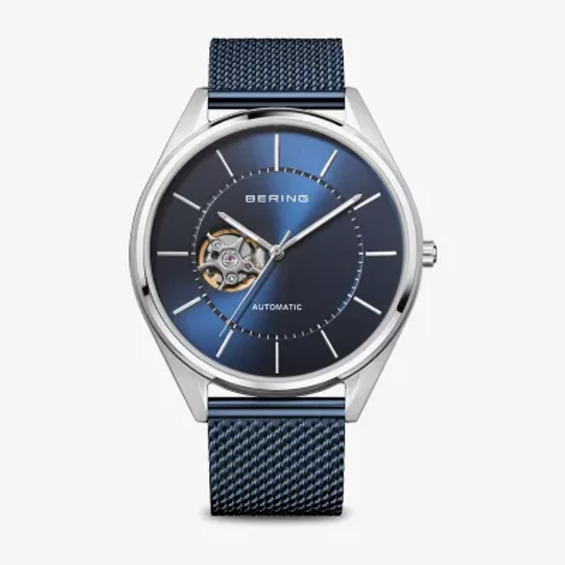 Bering Mens Automatic Stainless Steel Bracelet Watch 16743