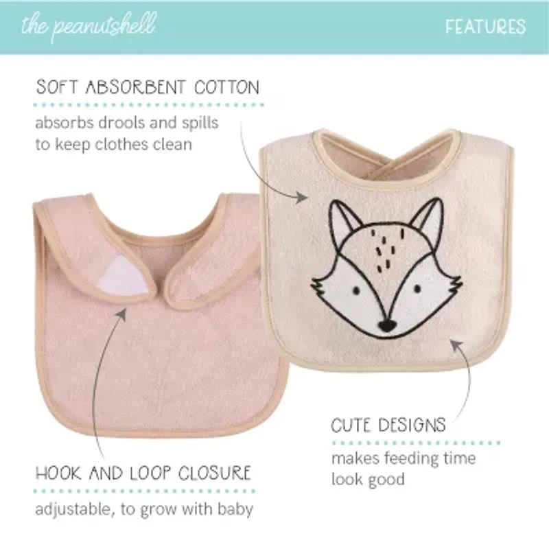 The Peanutshell Unisex 16-pc. Bib