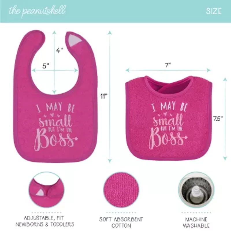 The Peanutshell Girls 18-pc. Bib