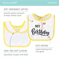 The Peanutshell Girls 18-pc. Bib