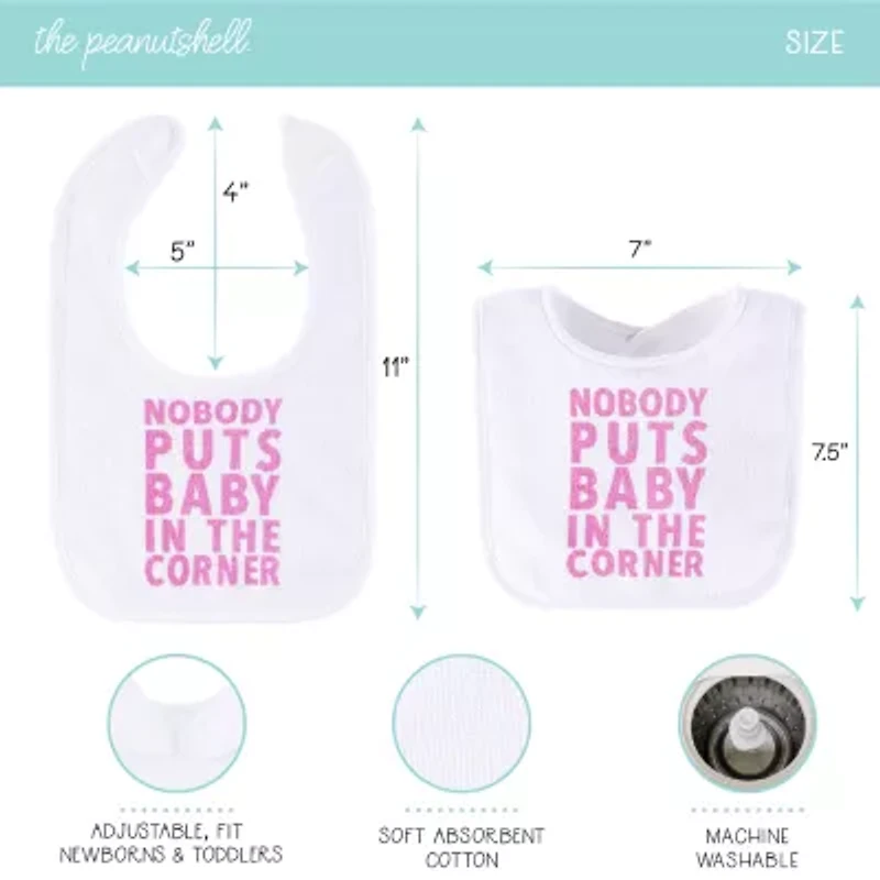 The Peanutshell Girls 10 Pair Bib