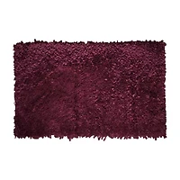 Home Weavers Inc Bella Premium Jersey Shaggy Bath Rug