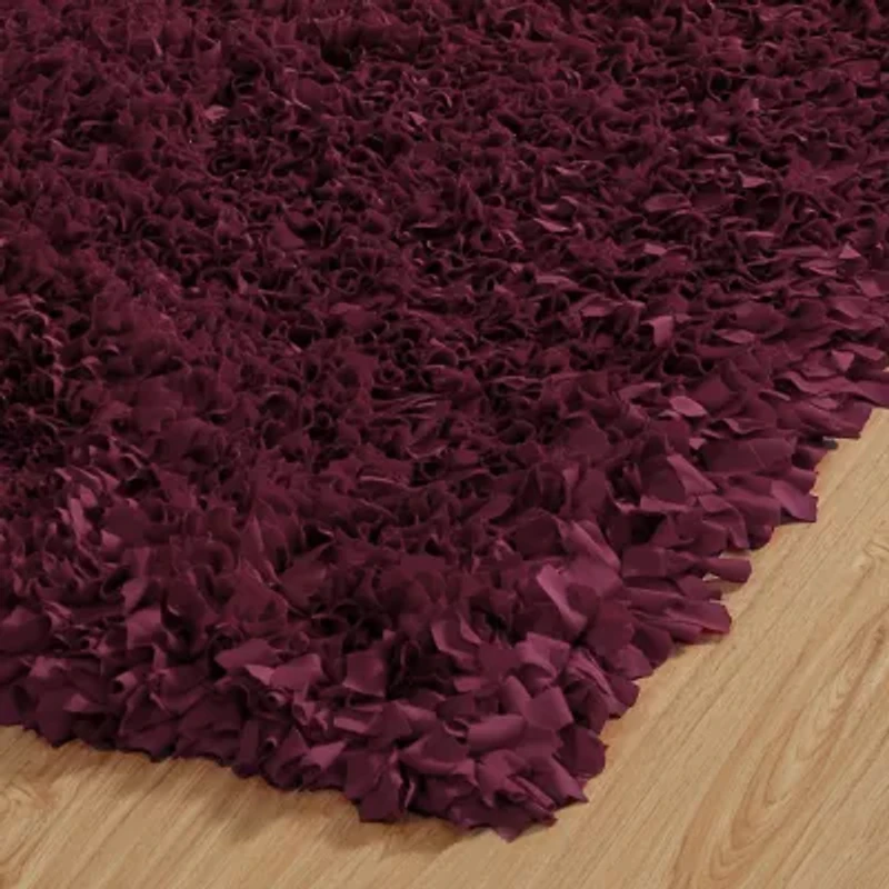 Home Weavers Inc Bella Premium Jersey Shaggy Bath Rug