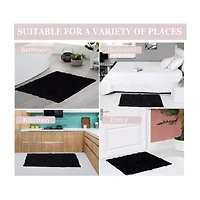 Home Weavers Inc Bellflower 4-pc. Quick Dry Bath Rug Set