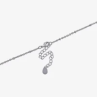 Diamonart Lady Of Guadalupe Womens Cubic Zirconia Sterling Silver Oval 16 Inch Pendant Necklace