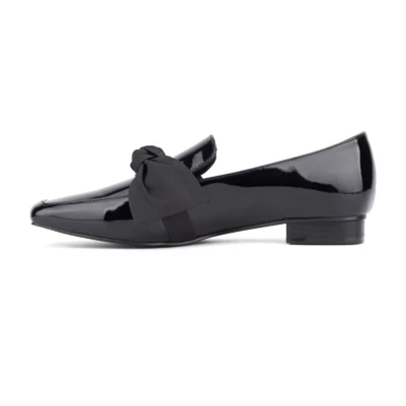 New York & Company Dominca Womens Moc Closed Toe Loafers