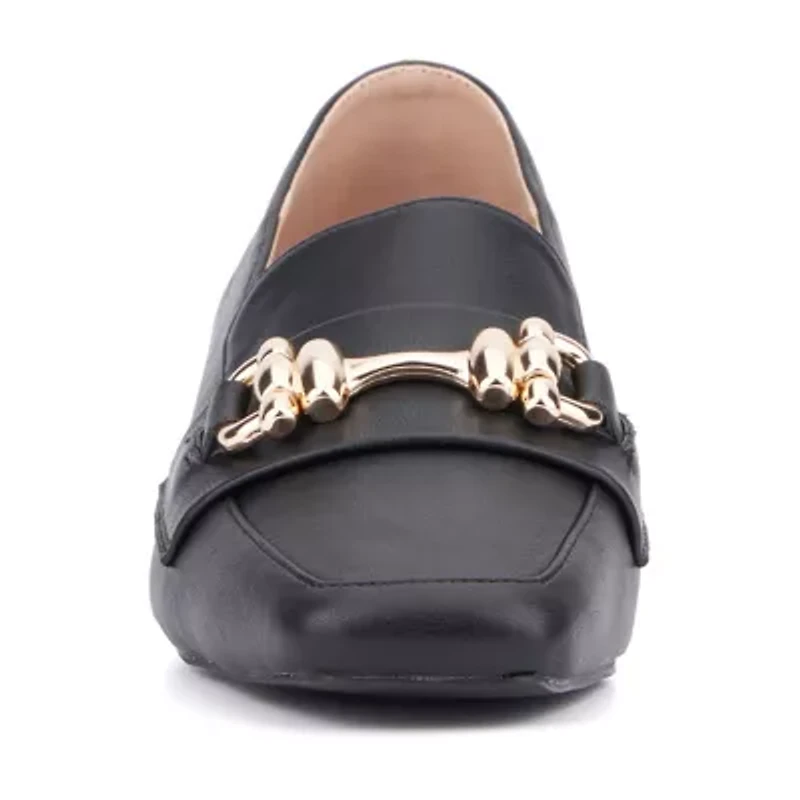 New York & Company Damara Womens Moc Closed Toe Loafers