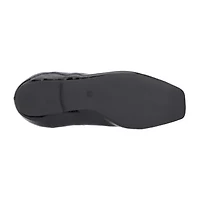 New York & Company Paris Womens Square Closed Toe Ballet Flats