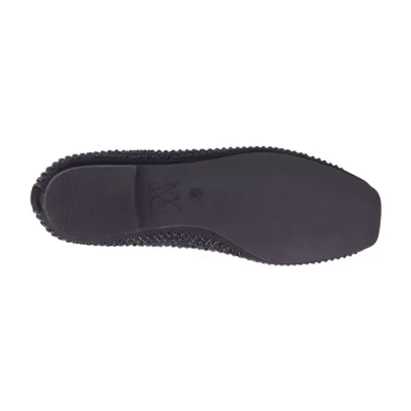 New York & Company Palmira Womens Square Ballet Flats