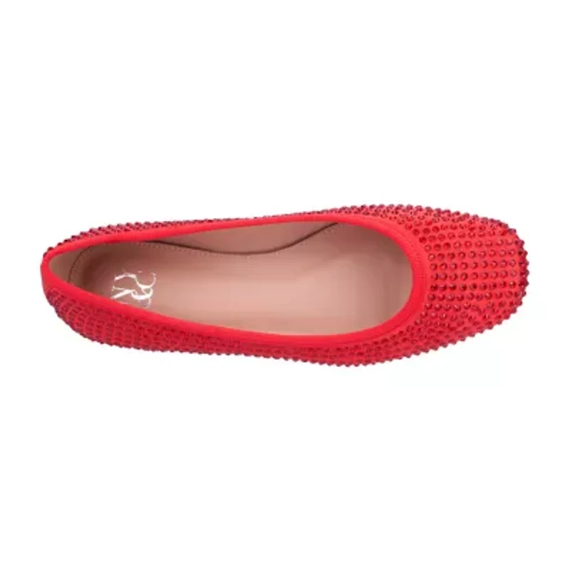 New York & Company Palmira Womens Square Ballet Flats