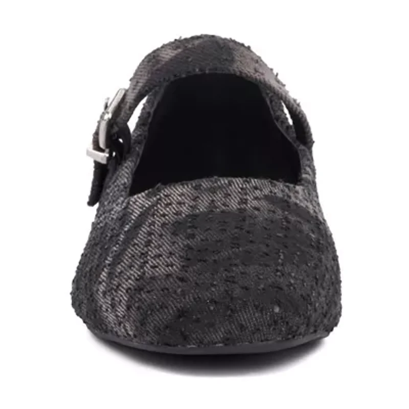 New York & Company Page Womens Square Closed Toe Ballet Flats