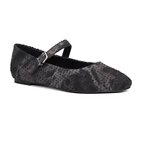 New York & Company Page Womens Square Closed Toe Ballet Flats