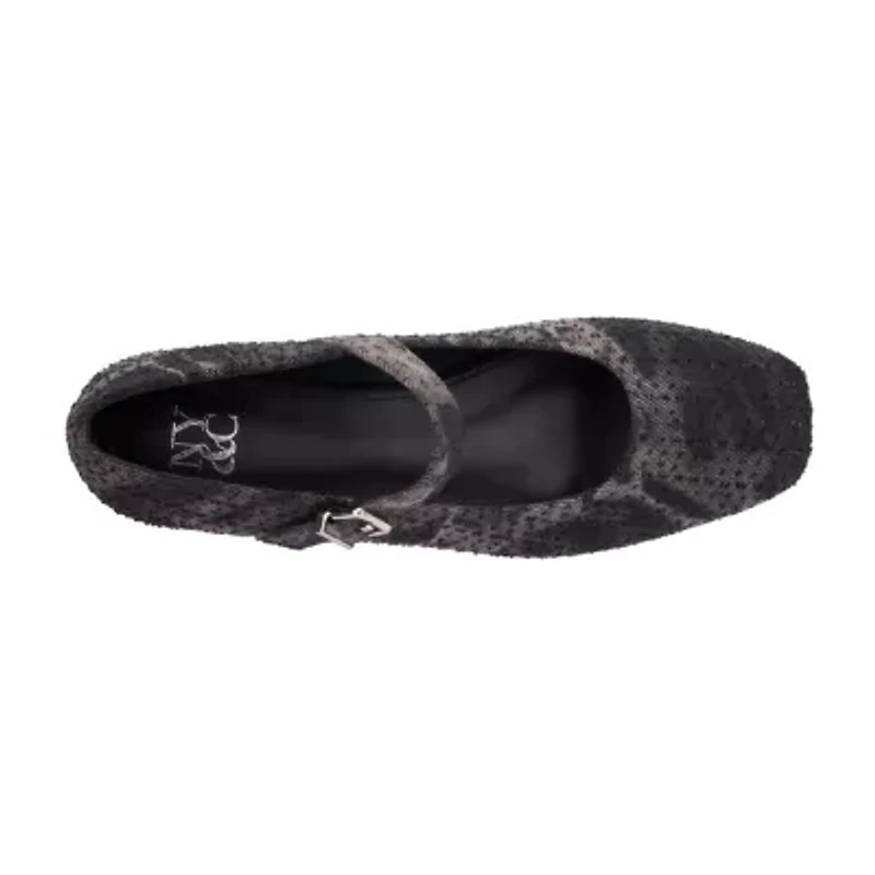 New York & Company Page Womens Square Closed Toe Ballet Flats