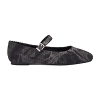 New York & Company Page Womens Square Closed Toe Ballet Flats