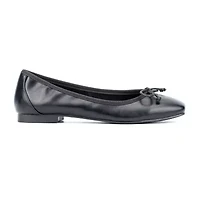 New York & Company Paulina Womens Square Closed Toe Ballet Flats