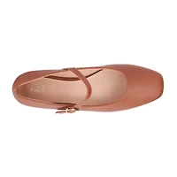 New York & Company Page Womens Square Closed Toe Mary Jane Shoes