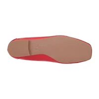 New York & Company Paulina Womens Square Closed Toe Ballet Flats