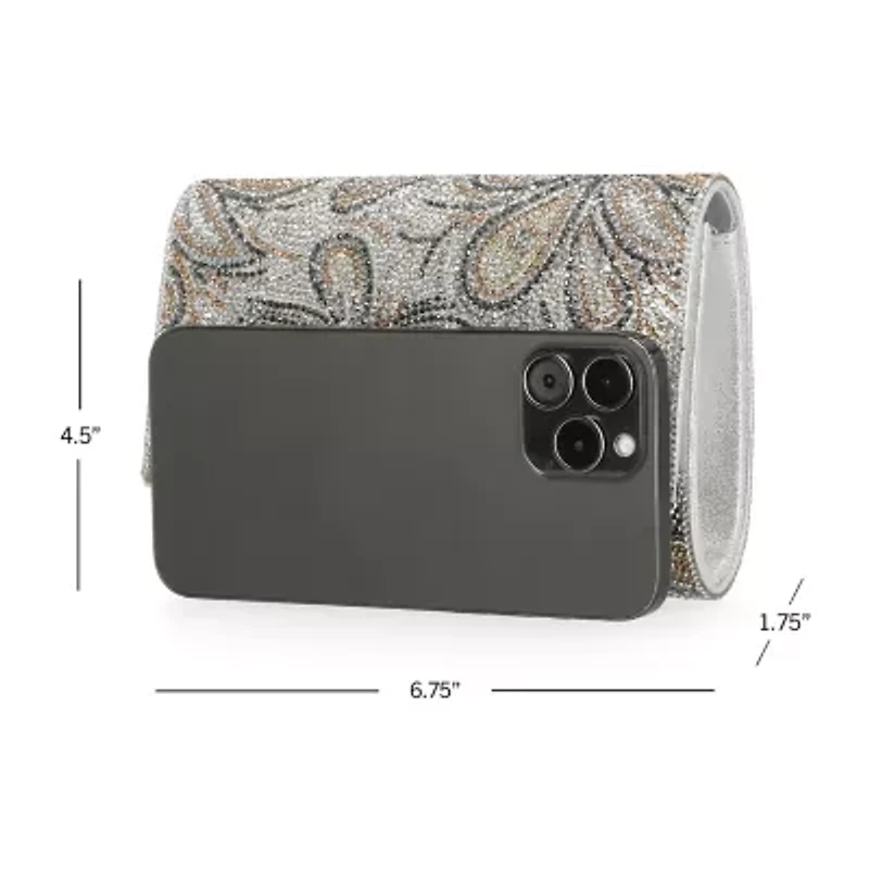 Gunne Sax by Jessica McClintock Alexis Floral Clutch Evening Bag