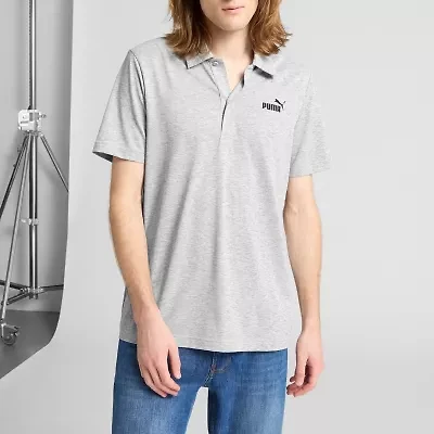PUMA Mens Regular Fit Short Sleeve Polo Shirt