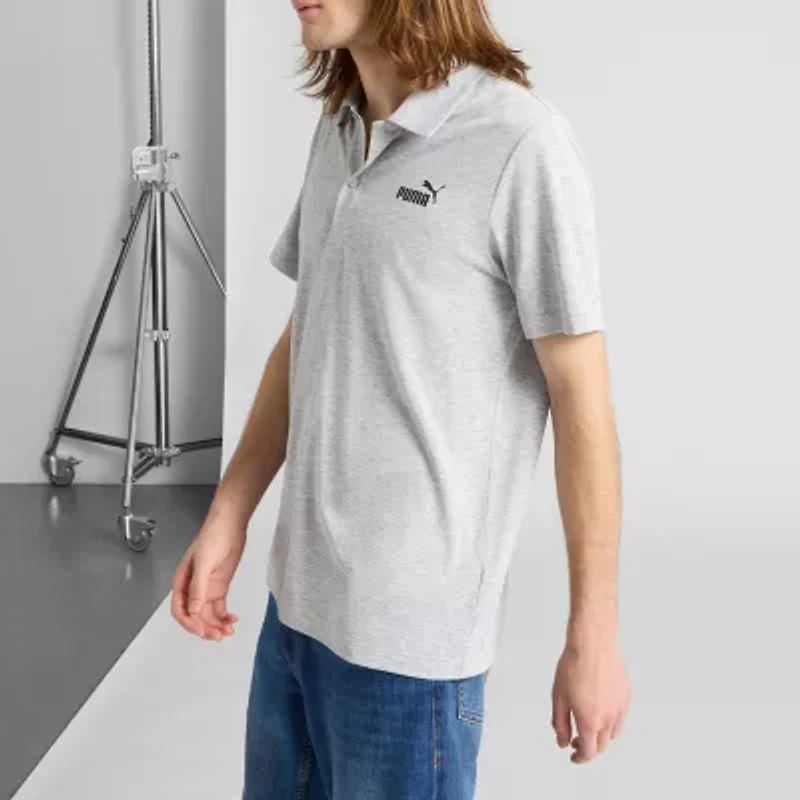 PUMA Mens Regular Fit Short Sleeve Polo Shirt