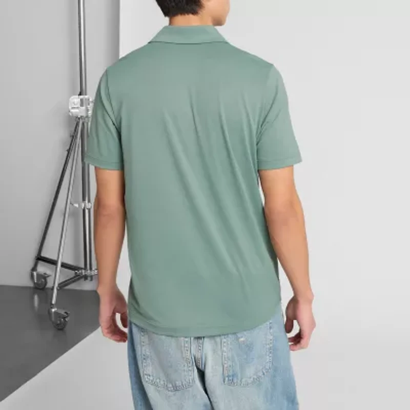 PUMA Mens Regular Fit Short Sleeve Polo Shirt